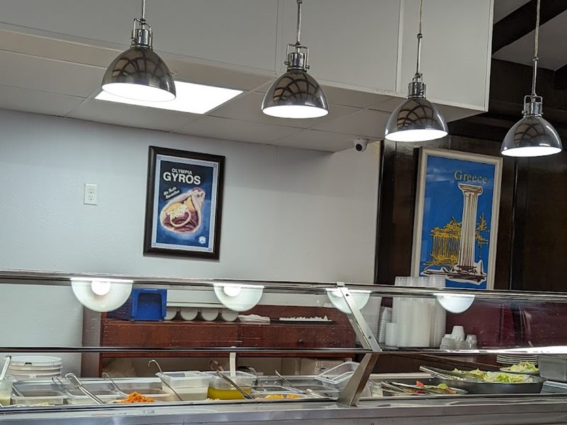 Simos Diner interior